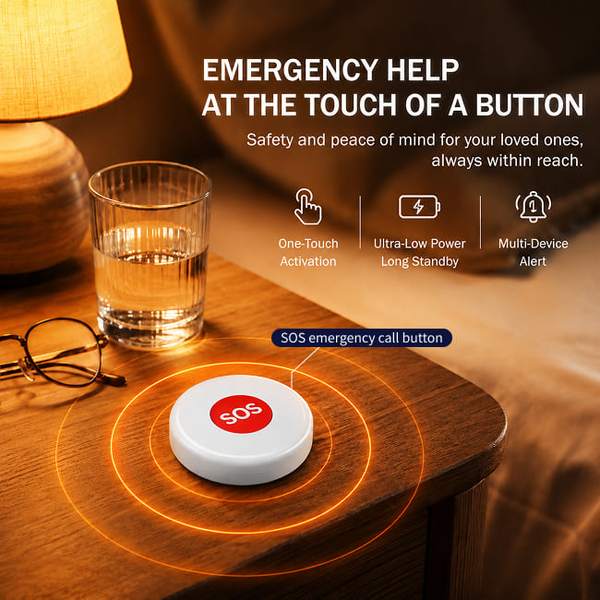 compact apartment fire security starter kit phone notifications home fire alarm China source factory