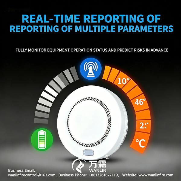 Multisensor fire detector smoke alarm