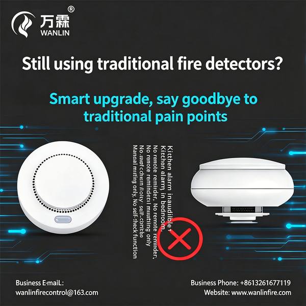 Wanlin Combined Smoke Heat Detector Real Photo Combined Smoke Heat Detector for Sale, CE Approved, Reliable Quality