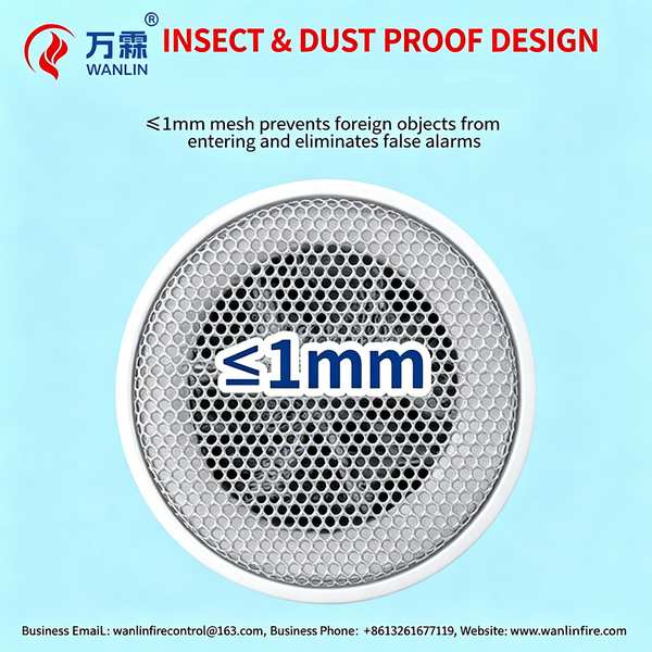 Wanlin Fire Control Battery smoke detector Battery smoke detector for fire protection system