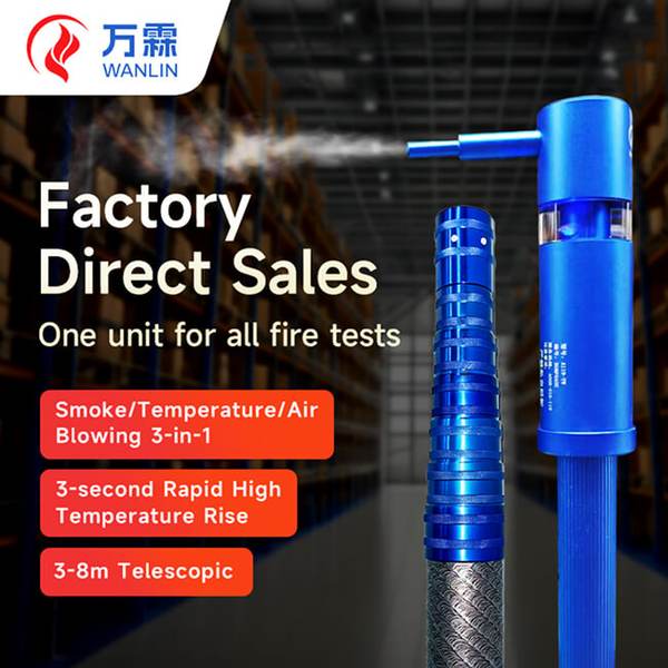 Wanlin OEM Smoke Detector Tester Real Photo High Quality OEM Smoke Detector Tester Supplier | Export to 200+ Countries | WANLIN