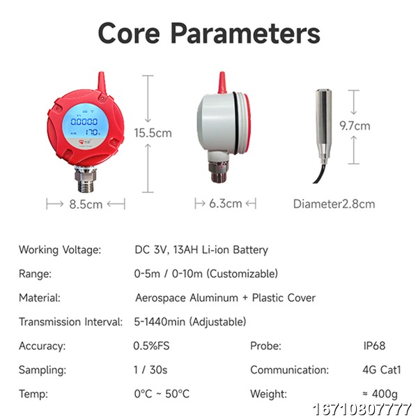 Wanlin Wireless Pressure Acquisition Terminal Real Photo Wireless Pressure Acquisition Terminal Manufacturer Direct, CE FCC RoHS, Fast Delivery Worldwide