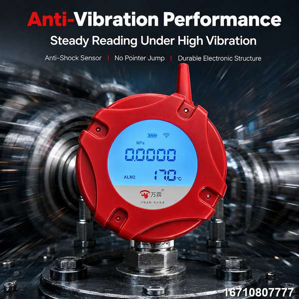 Wireless Digital Display Pressure Gauge by Wanlin Fire Control Wireless Digital Display Pressure Gauge product image