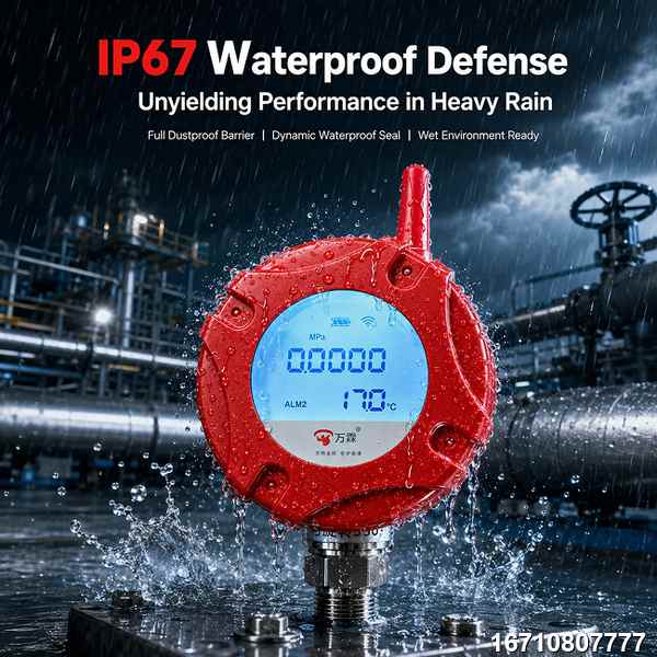 Chemical Pipeline Pressure Wireless Monitor