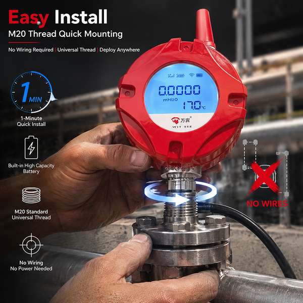 LoRa Water Level Sensor by Wanlin Fire Control LoRa Water Level Sensor product image