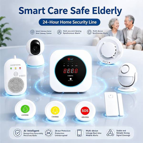 Alarme à gaz intelligent avec éteinte automatique pour les personnes âgées Image du produit - Protection contre les incendies de Wanlin possibilité d'investissement dans l'économie de l'argent