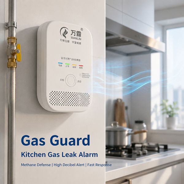 4G Gas Alarm by Wanlin Fire Control 4G Gas Alarm product image