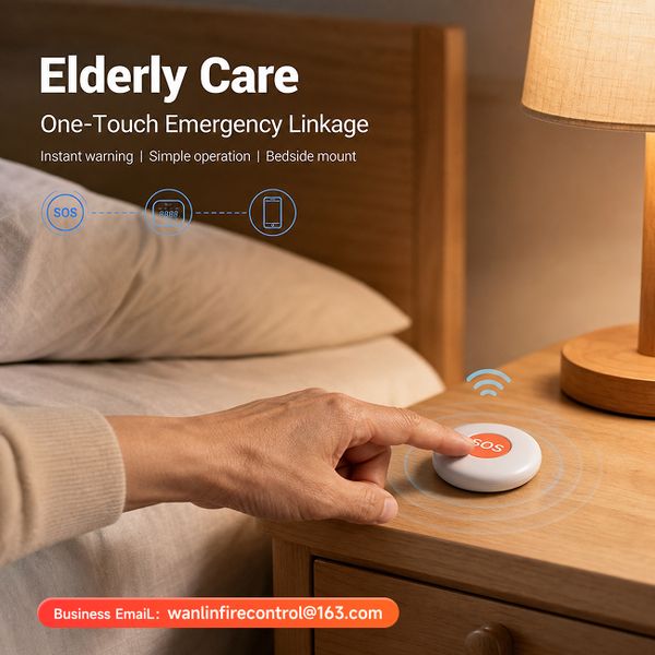 Wanlin Energy Efficient Security Real Product Photo Energy Efficient Security China Manufacturer, AI Security Fire Alarm Bundle, OEM/ODM Global Shipping to Kuwait