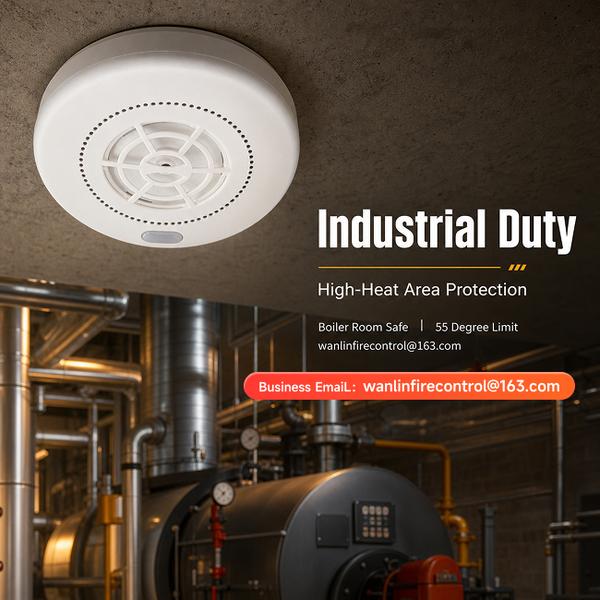 Wireless Heat Detection System by Wanlin Fire Control Wireless Heat Detection System product image