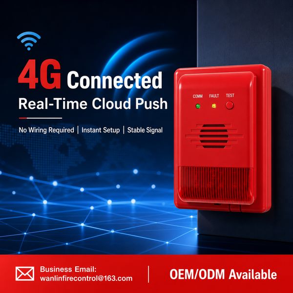 Wanlin Wireless Alarm for School Use Real Product Photo Wireless Alarm for School Use China Manufacturer, 4G Wireless Sounder Strobe Alarm, OEM/ODM Global Shipping to Kuwait