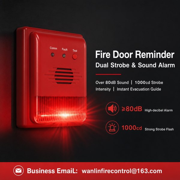fire door alarm for boiler room