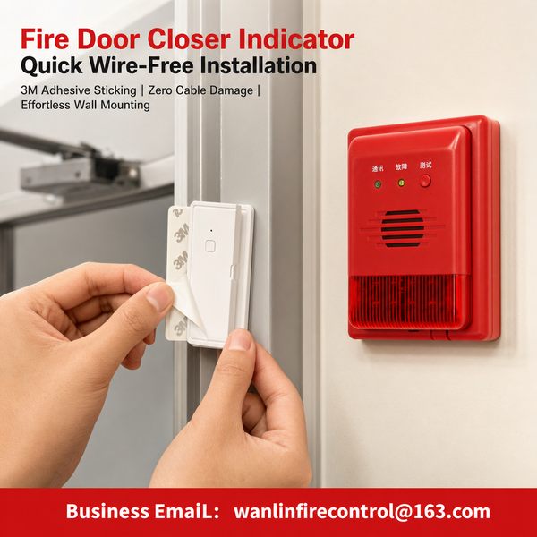 Moniteur de porte de service de la salle de service de Wanlin Fire Control Image du produit