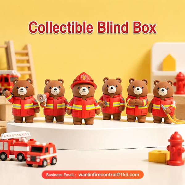 Soft Fire Prevention Toy China Manufacturer, Fire Safety Mascot Plush Toy, OEM/ODM Global Shipping t-Centre de produits-Wanlin Équipement Incendie-Détecteurs de fumée et de monoxyde de carbone