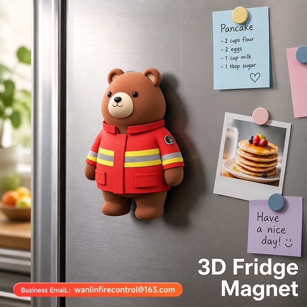 fireman educational plush