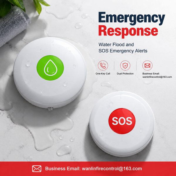 Détecteur de fuite d'eau avec sonde fabricant de Chine, IA Home Security Bundle, OEM/ODM Global Shipping à-Centre de produits-Wanlin Équipement Incendie-Fabricant chinois de détection incendie sans fil
