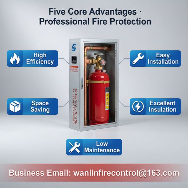 Image du produit CE Certifié Novec 1230 Système d'agent propre
