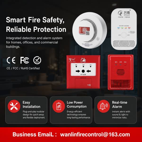 Smart Perfluorohexanone Fire Suppression System Product Image — Wanlin Fire Protection CO alarm supplier