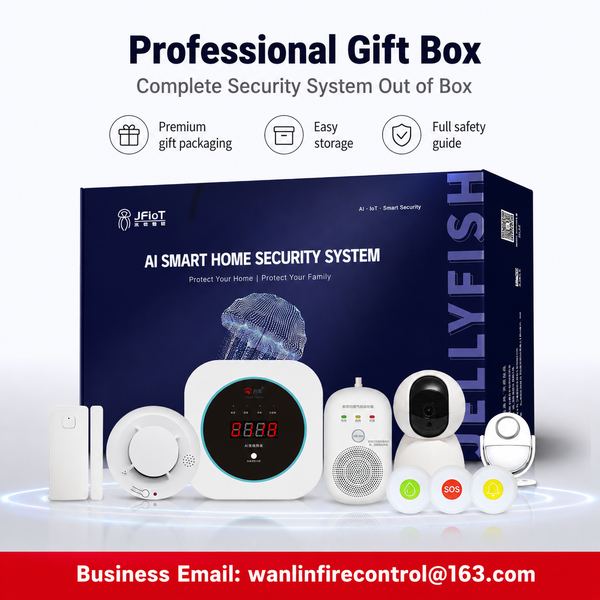 Image de produit de détecteur de fumée intelligent IoT - protection contre les incendies Wanlin un agent de répression des incendies à faible GWP