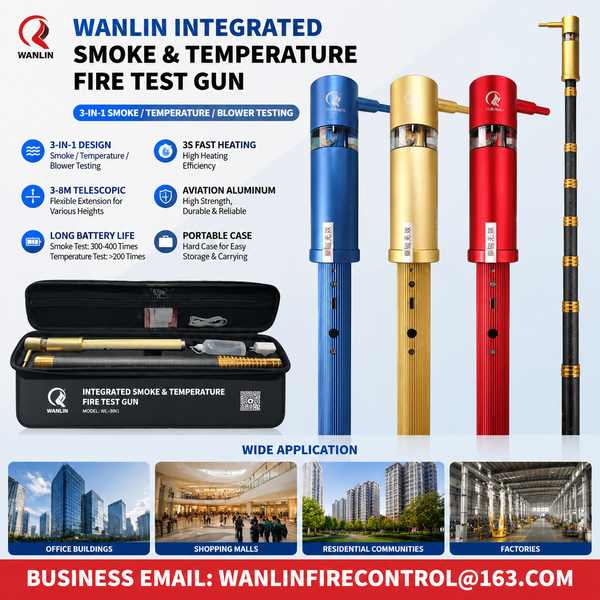 Wanlin Mexico Fire Detection Tool Market Real Product Photo Mexico Fire Detection Tool Market China Manufacturer,Fire Testing Smoke Gun,OEM/ODM Global Shipping to New Zealand
