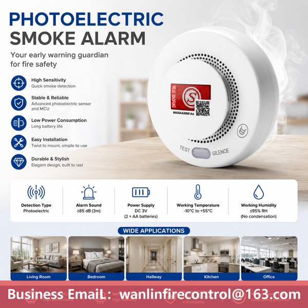 Alarme de fumée de la maison de la fraternité Manufactureurant en Chine, détecteur de fumée autonome 4G,OEM/ODM Expédition mondiale-Centre de produits-Wanlin Équipement Incendie-Fabricant chinois de détection incendie sans fil