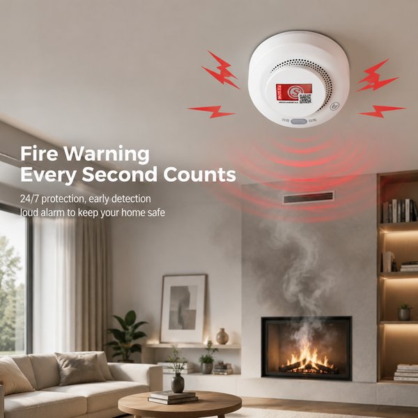 Détecteur de fumée de Detroit,Smart Fire Safety,OEM/ODM Global Shipping à Singapour-Centre de produits-Wanlin Équipement Incendie-Détecteurs de fumée et de monoxyde de carbone