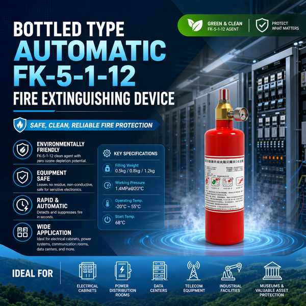 Protection contre les incendies de la station de combustion: Protection contre les incendie d'agent propre par Wanlin Fire Control