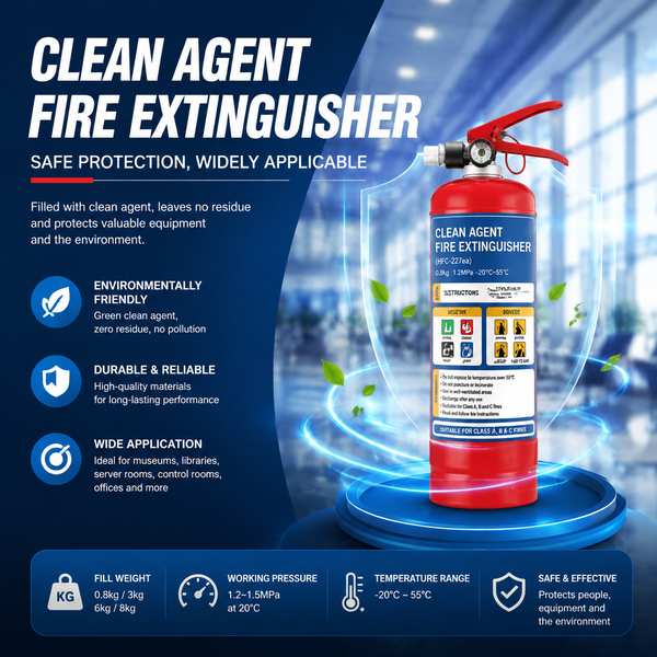 Système d'extinction d'incendie de perfluorohexanone ISO 14520 certifié d'usine directe Allemagne fabrication