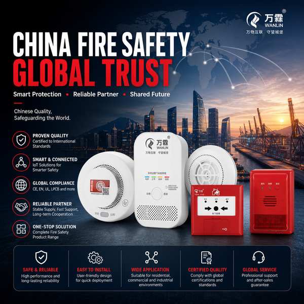 Livraison rapide des équipements d'incendie: Solutions de sécurité incendie intelligentes de Wanlin