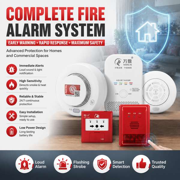 Reconnaissance artificielle des incendies: Solutions de sécurité incendie intelligentes par Wanlin Fire Control