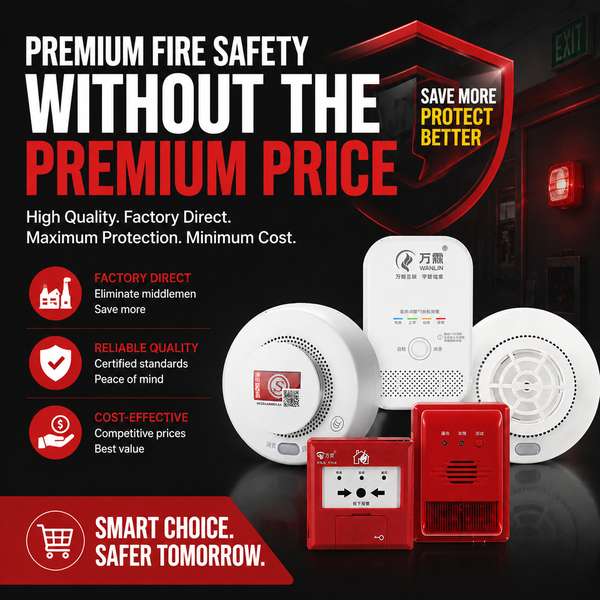 Service d'approbation des détecteurs d'incendie: Solutions de sécurité incendie intelligentes de Wanlin