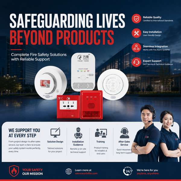 Fire Detector Export Subsidy China - Wanlin Smart Fire Protection Equipment Best Fire Detector Export Subsidy China Manufacturer | Poland Export - CE/EN54 Wanlin