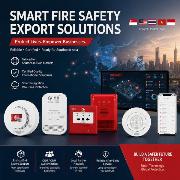 Le meilleur fabricant de détecteurs de fumée sans fil IoT.-Centre de produits-Wanlin Équipement Incendie-Détecteurs de fumée et de monoxyde de carbone