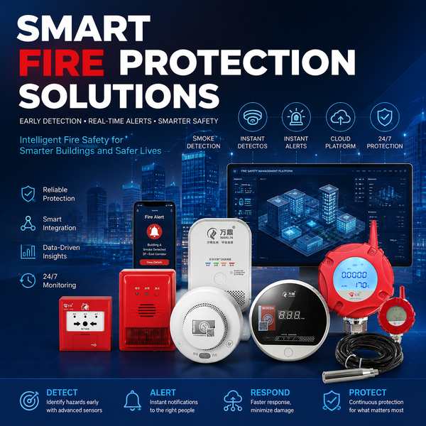 Moniteur intelligent de gazoduc au Mexique: une solution de sécurité incendie basée sur l'IoT de Wanlin
