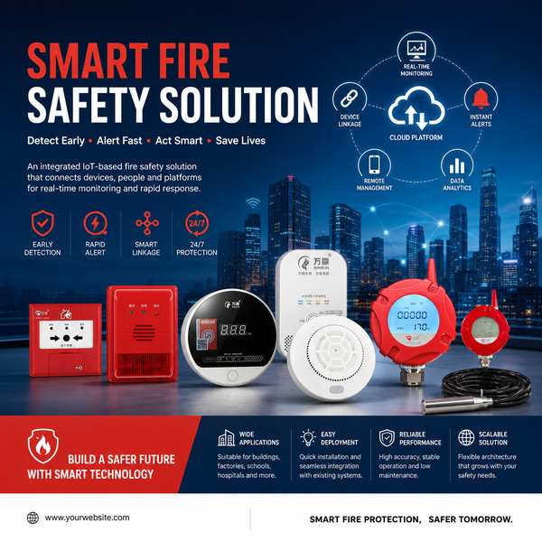 Professional Smart Fire Safety Assessment System Supplier Exporting to Russia | Wanlin Fire Safety-Centre de produits-Wanlin Équipement Incendie-Détecteurs de fumée et de monoxyde de carbone