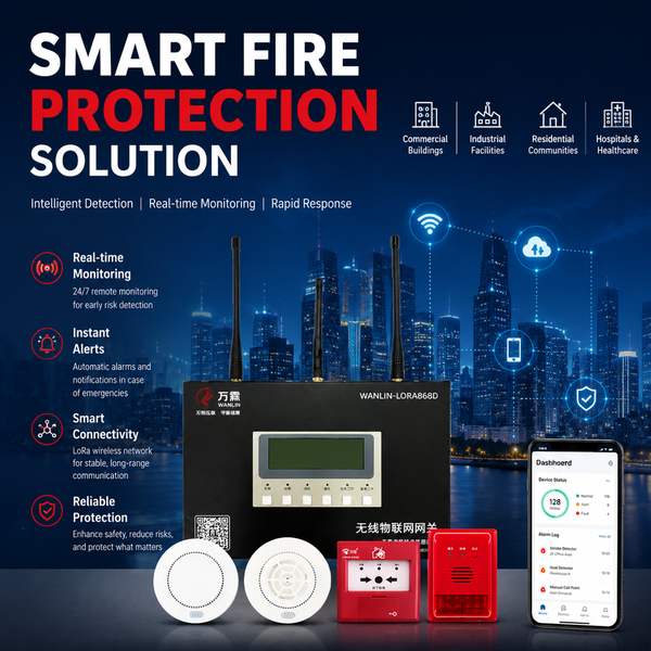 hybrid fire alarm system