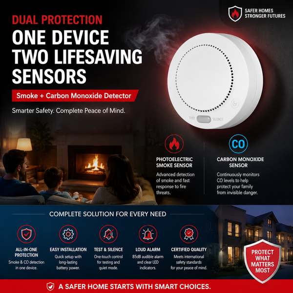 WL-SC-500 Combination Smoke and Carbon Monoxide Detector for Philadelphia