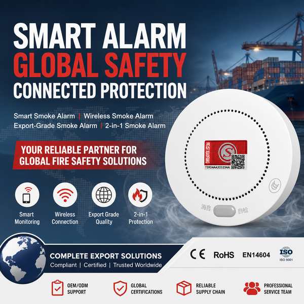 EN 54 Certified Smoke Detector - Wanlin Smart Smoke Detector Product Best EN 54 Certified Smoke Detector Manufacturer | USA Export - CE/FCC/RoHS Wanlin
