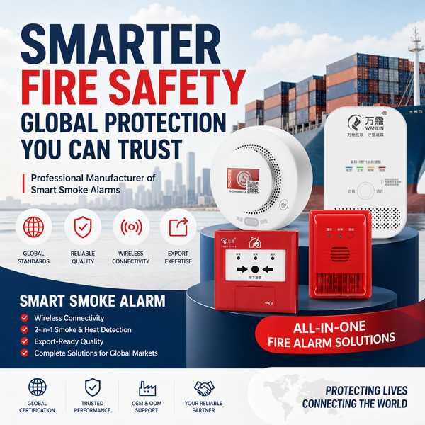 Wanlin China Factory Commercial smoke detector commercial smoke detector by Wanlin Fire Equipment