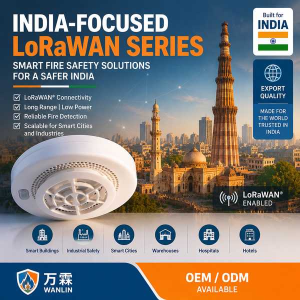 Best ATEX Certified Industrial Fire Detector Manufacturer | Ludhiana India Export - EN54 Certified Wanlin