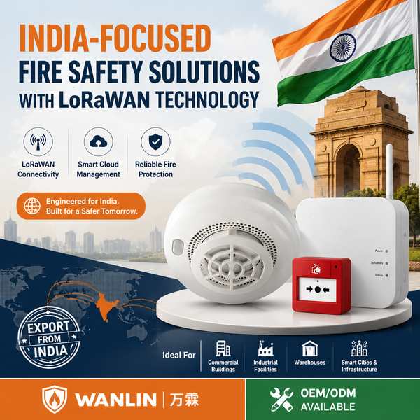 Wanlin China Factory Commercial building fire alarm India commercial building fire alarm India by Wanlin Fire