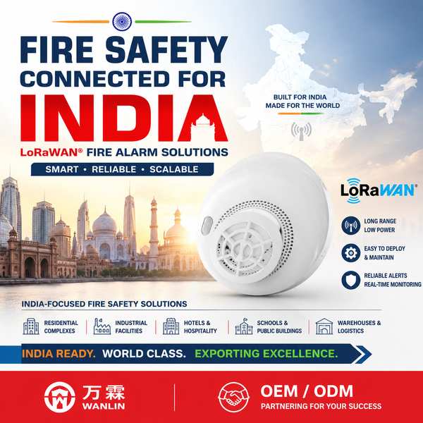 WL-LW-MS500 LoRaWAN Multi-Sensor Fire Detector for Pune