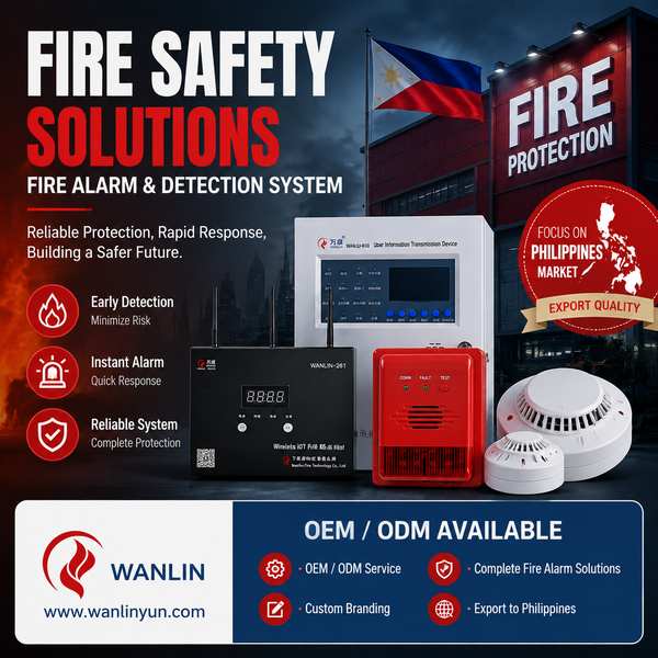 Addressable Fire Alarm Control Panel - Wanlin Philippines Fire Supply Equipment Best Addressable Fire Alarm Control Panel Manufacturer | Metro Manila Philippines Export - BFP Approved Wanlin