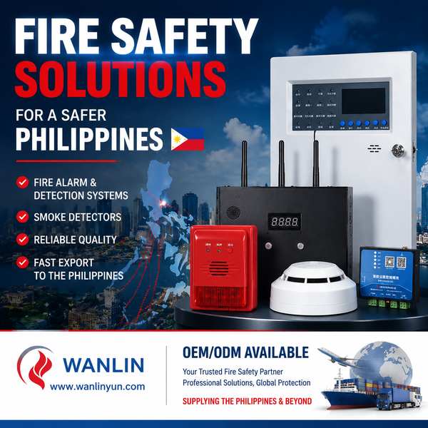 Fire alarm system installer certification for Tacloban: Premium Quality by Wanlin China Factory-Centre de produits-Wanlin Équipement Incendie-Détecteurs de fumée et de monoxyde de carbone