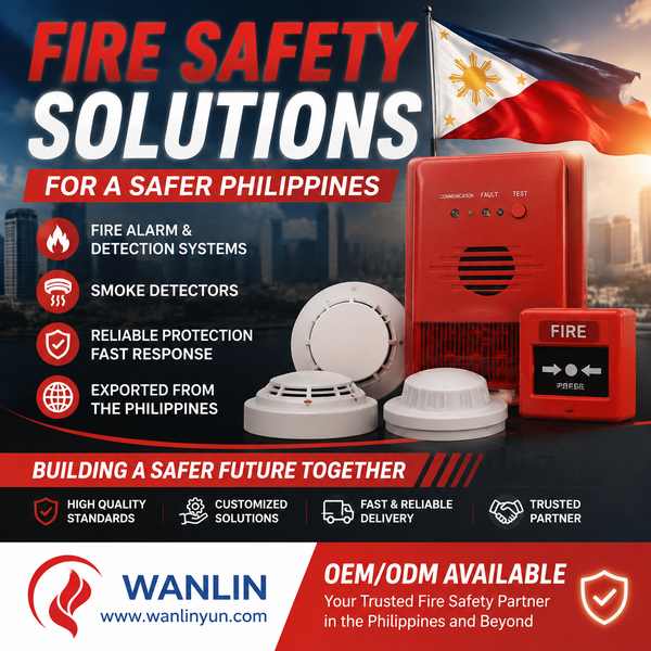 Best Multi-Sensor Smoke and Heat Detector Manufacturer | Quezon City Philippines Export - BFP Approved Wanlin