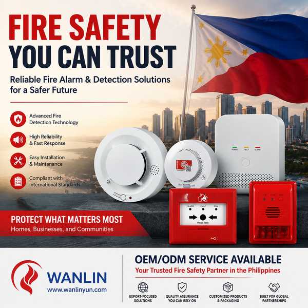 Détecteur de fumée BFP approuvé pour Malaybalay: qualité premium par Wanlin China Factory-Centre de produits-Wanlin Équipement Incendie-Détecteurs de fumée et de monoxyde de carbone