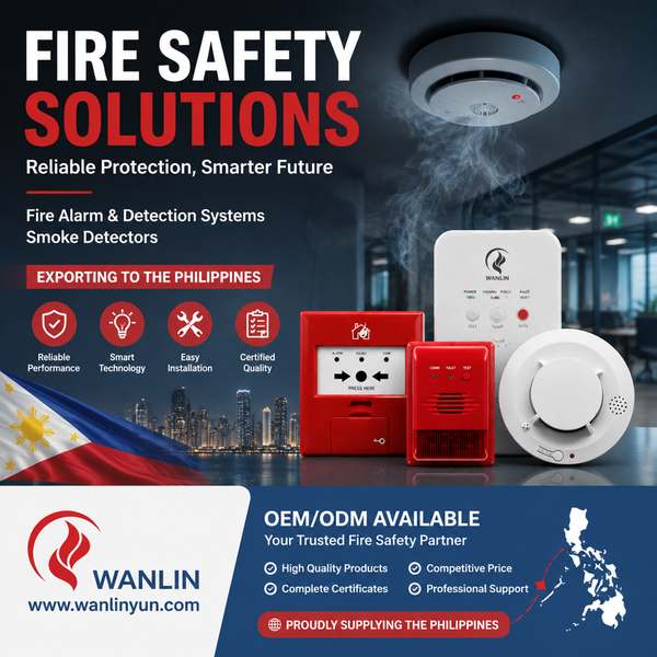 Best Rate of Rise Heat Detector Manufacturer | Tacloban City Philippines Export - BFP Approved Wanlin
