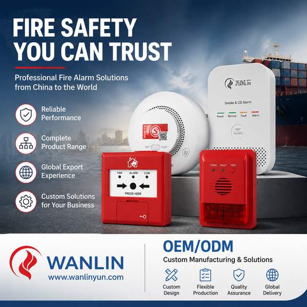 Wanlin Fire China Factory Smoke Detector ODM Factory Smoke Detector ODM Factory by Wanlin Fire