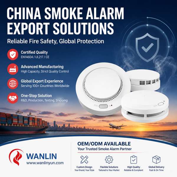 Maroc Sécurité incendie pour le Pakistan: fabricant OEM de l'alarme de fumée de confiance en Chine-Centre de produits-Wanlin Équipement Incendie-Détecteurs de fumée et de monoxyde de carbone