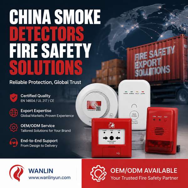 Alexa Google Home Smoke Alarm Supplier - Wanlin Fire Smoke Alarm OEM Manufacturer in China Best Alexa Google Home Smoke Alarm Supplier Manufacturer | Riyadh, Saudi Arabia - EN 14604 UL 217 Wanlin Fire