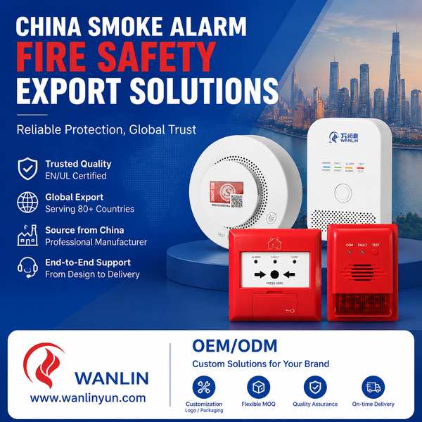 Wanlin Fire WL-SD110 — EN 14604 Certified Smoke Alarm OEM Manufacturing for Philadelphia WL-SD110 10-Year Battery Photoelectric Smoke Alarm for Philadelphia